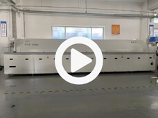 10 Zones Reflow Oven KTR-1000​