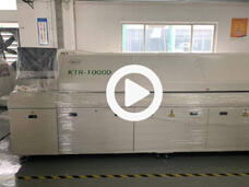10 zones SMT Reflow Oven KTR 1000D