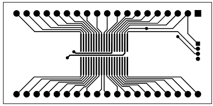 copper remains on every layer with black representing copper and the rest being clear