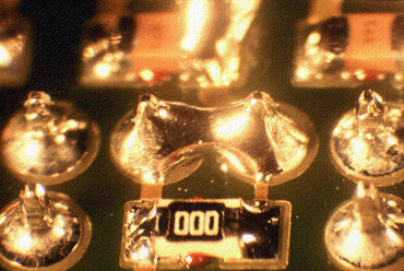 Figure 4: Smaller pads would have decreased the likelihood of this short occurring